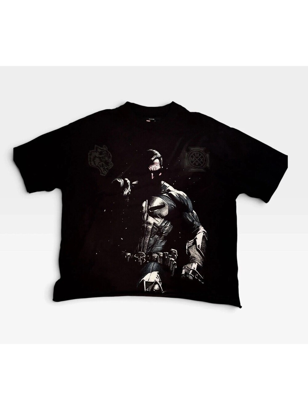 Marvel Darc Sport Punisher Wolves Graphic Black Shirt Men's XL LIMITED EDITION